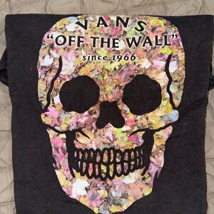 Vans Black Skull Wall Decor